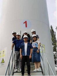 電力學院:組織教師赴中節能仁澤風電場調研